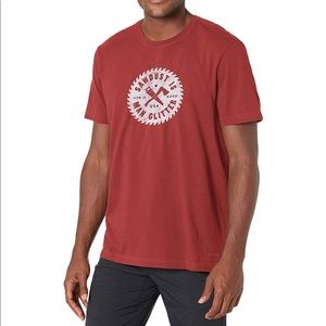 Sawdust Man Glitter Life Is Good Tee